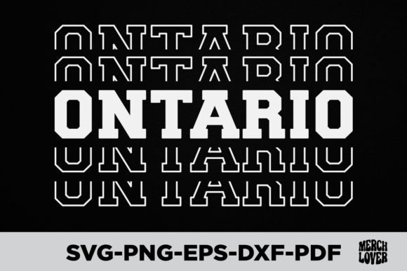 Ontario T-Shirt Graphics for T-Shirt Designs