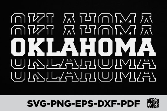 Patriotic USA State Oklahoma T-Shirt Graphics