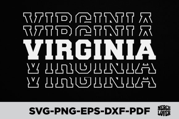 Patriotic USA State Virginia T-Shirt Graphics